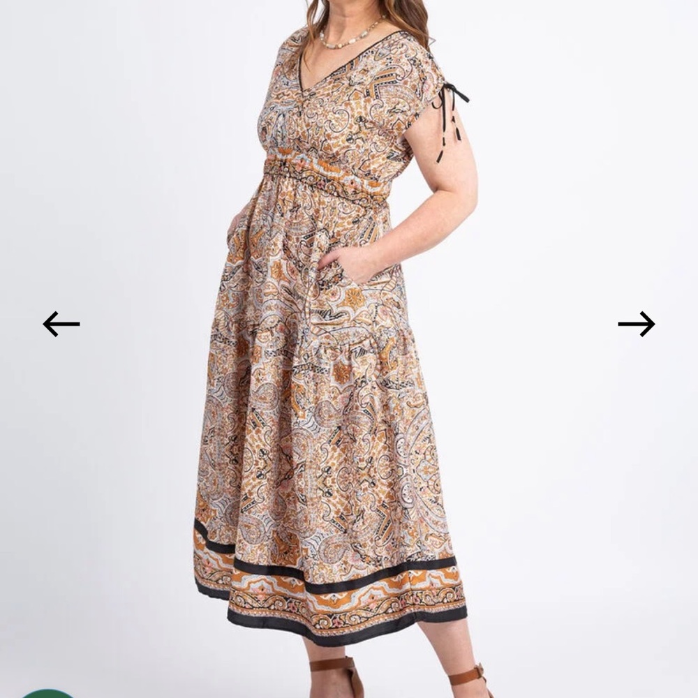 Bohemian style lightweight dress